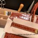 Hermes Birkin25 porous Crocodile 33/miel Gold Hardware Full Handmade 004