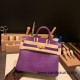 Hermes Birkin 25cm Lizard P9/Anemone Gold Hardware Full Handmade 028