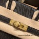 Hermes Birkin 25cm Lizard 89 /Black Gold Hardware Full Handmade 032