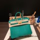 Hermes Birkin 25cm Lizard 1K /Bambou  Gold Hardware Full Handmade 038