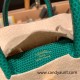 Hermes Birkin 25cm Lizard 1K /Bambou  Gold Hardware Full Handmade 038