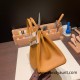 Hermes Birkin 25cm Epsom 37 /Gold Gold Hardware Full Handmade 049