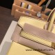 Hermes Birkin 25cm Epsom 1Z /Jaune Poussin& 7T/Blue Electric Full Handmade 050