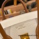 Hermes Birkin 25cm Epsom 10/Craie & 37/Gold Gold Hardware Full Handmade 051