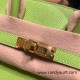 Hermes Birkin 25cm Epsom 6R/ Kiwi Gold Hardware Full Handmade 069