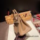 Hermes Birkin 25cm swift 0M/Chai & X9 /Mauve Sylvestre Full Handmade 075