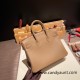 Hermes Birkin 25cm swift 0M/Chai & X9 /Mauve Sylvestre Full Handmade 075