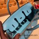 Hermes Birkin 25cm togo P3 /Blue du Nord Silver Hardware Full Handmade 101