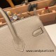 Hermes Birkin 25cm togo 81 /Gris Tourterelle  Rose Gold  Hardware Full Handmade 110