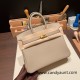 Hermes Birkin 25cm togo 81/Gris Tourterelle Gold Hardware Full Handmade 112