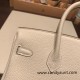 Hermes Birkin 25cm togo 10/Craie Gold Hardware Full Handmade 113