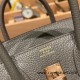 Hermes Birkin 25cm togo 8F/Etain  Rose Gold  Hardware Full Handmade 120