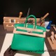 Hermes Birkin 25cm togo 1K /Bambou & 37 /Gold Silver Hardware Full Handmade 124