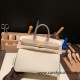 Hermes Birkin 25cm togo new stock Birkin 10 /Craie & M8 /Gris Asphalt Full Handmade 142