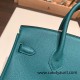 Hermes Birkin 25cm togo Z6 /Malachite Gold Hardware Full Handmade 149