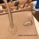 Hermes Birkin 25cm togo 14/Beige Silver Hardware Full Handmade 151