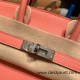 Hermes Birkin 25cm togo K4 /Rose d’ete Silver Hardware Full Handmade 152