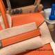 Hermes Birkin 25cm togo 93/Orange Silver Hardware Full Handmade 158