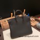 Hermes Birkin 25cm togo o 46/Ebene Silver Hardware Full Handmade 161