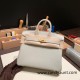 Hermes Birkin 25cm togo 80/Pearl Grey  Gold Hardware Full Handmade 167