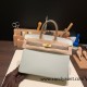 Hermes Birkin 25cm Chevre 80 /Pearl Grey&18/Étoupe Grey  Gold Hardware Full Handmade 169