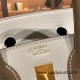 Hermes Birkin 25cm Chevre 80 /Pearl Grey&18/Étoupe Grey  Gold Hardware Full Handmade 169