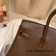 Hermes Birkin 25cm Chevre 41/Havane & 37 /Gold Gold Hardware Full Handmade 171