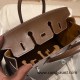 Hermes Birkin 25cm Chevre 41/Havane & 37 /Gold Gold Hardware Full Handmade 171