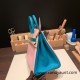 Hermes Birkin 25cm Chevre 3Q/ Rose Sakura & 7F/ Blue Paon Gold Hardware Full Handmade 172