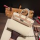 Hermes Birkin25 sellier Epsom I2 Nata Full Handmade birkin25-w004