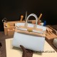 Hermes Birkin25 sellier Epsom 7R Azur Full Handmade birkin25-w009