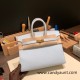 Hermes Birkin25 sellier Epsom 7R Azur Full Handmade birkin25-w009