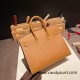 Hermes Birkin25 sellier Epsom 37 Gold Full Handmade birkin25-w015