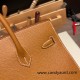 Hermes Birkin25 sellier Epsom 37 Gold Full Handmade birkin25-w015