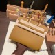 Hermes Birkin25 sellier Epsom Bronze color Madame calfskin Full Handmade birkin25-w016