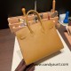 Hermes Birkin25 sellier Epsom U8 Bronze Dore Full Handmade birkin25-w017