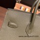 Hermes Birkin25 sellier Epsom C6 Vert Gris Full Handmade birkin25-w019