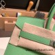 Hermes Birkin25 sellier Epsom 3I Vert Criquet Full Handmade birkin25-w026