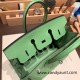 Hermes Birkin25 sellier Epsom 3I Vert Criquet Full Handmade birkin25-w026