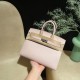 Birkin25 sellier Epsom 9W /Crocus Silver Hardware Full Handmade