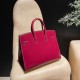 Birkin25 sellier box 55 /Rouge H Gold Hardware Full Handmade