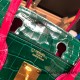 Hermes Birkin 30cm porosus Crocodile 8T /Rose Candy Gold Hardware  Full Handmade birkin30-004