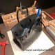 Hermes Birkin 30cm so black Crocodile Black Hardware  Full Handmade birkin30-007