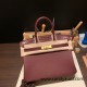 Hermes Birkin 30cm Crocodile& Touch 55/Rouge H Gold Hardware  Full Handmade birkin30-019