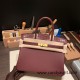 Hermes Birkin 30cm Crocodile& Touch 55/Rouge H Gold Hardware  Full Handmade birkin30-019