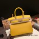 Hermes Birkin 30cm Crocodile& Touch 9D /Jaune Ambre Gold Hardware  Full Handmade birkin30-020