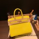 Hermes Birkin 30cm lizard 9L/CANARI Gold Hardware  Full Handmade birkin30-022