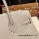 Hermes birkin 30cm togo 80 /Pearl Grey Silver Hardware  Full Handmade birkin30-027