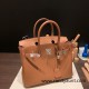 Hermes birkin 30cm togo 37/ Gold Silver Hardware  Full Handmade birkin30-030