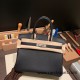 Hermes birkin 30cm togo 89/ Black (Noir) Silver Hardware  Full Handmade birkin30-031